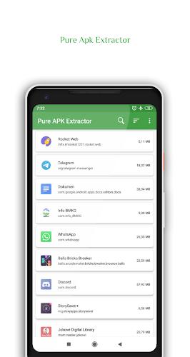 Pure Apk Extractor: App Backup screenshot 2