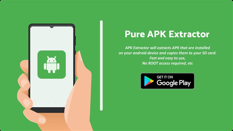 Pure Apk Extractor: App Backup screenshot 1