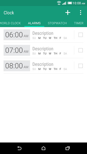 HTC Clock screenshot 2