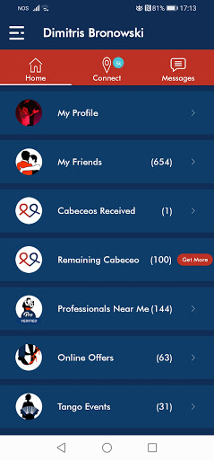 Tango Partner -Connect with nearby dance partners. screenshot 2