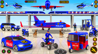 Police Multi Level Formula Car Parking Games