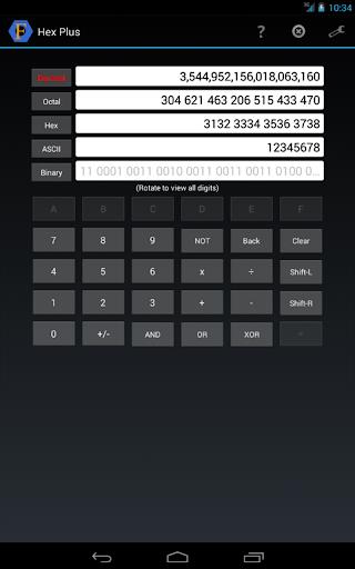 Hex Converter Plus screenshot 2