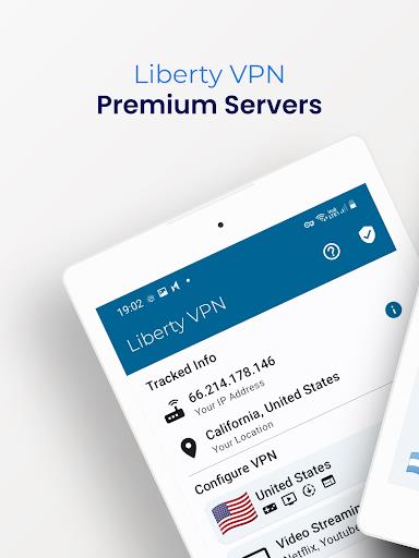 Liberty VPN Secure & Fast VPN screenshot 1