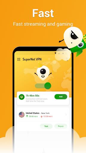 SuperNet VPN: fast VPN Proxy screenshot 1