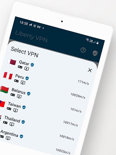 Liberty VPN Secure & Fast VPN screenshot 2