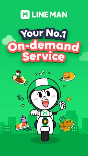 LINE MAN - Food, Shop, Taxi screenshot 1