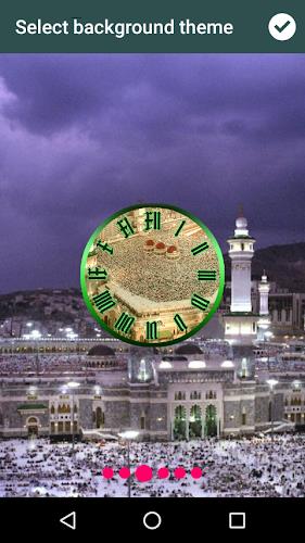 Madina Clock Live Wallpaper screenshot 3