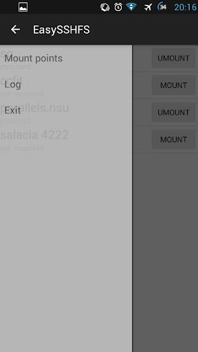 EasySSHFS screenshot 4