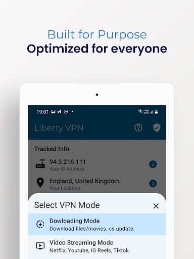 Liberty VPN Secure & Fast VPN screenshot 3