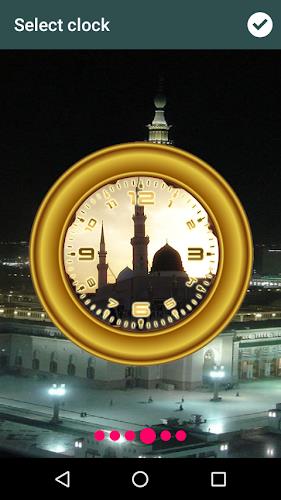 Madina Clock Live Wallpaper screenshot 2