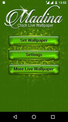 Madina Clock Live Wallpaper screenshot 4