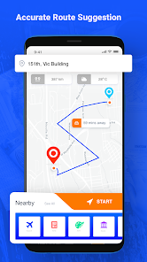 Voice GPS Navigation & Maps Tracker screenshot 2