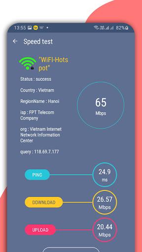 5G & Wi-Fi internet speed test screenshot 1