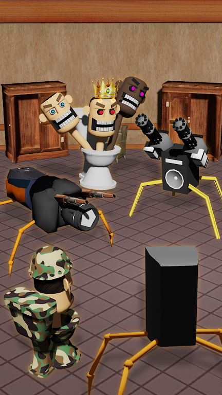 Merge Toilet: Monster Battle screenshot 3