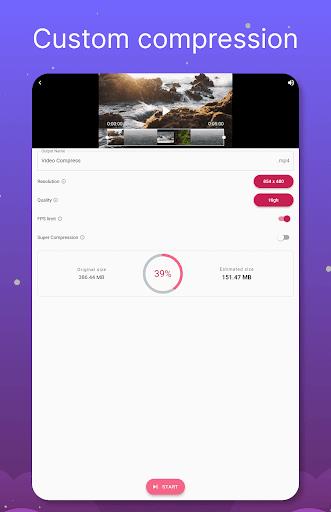Videos & Movies Compressor screenshot 3