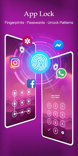 Applock - Fingerprint, passwds screenshot 1