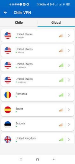 Chile VPN - Fast & secure