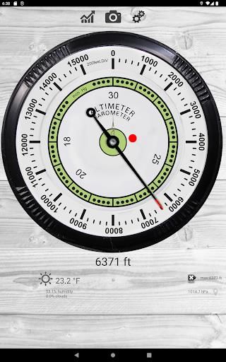 Altimeter professional screenshot 1