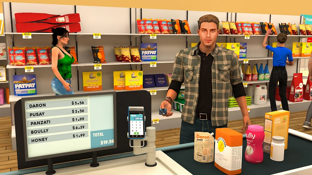 Supermarket Cashier Mall Games screenshot 1