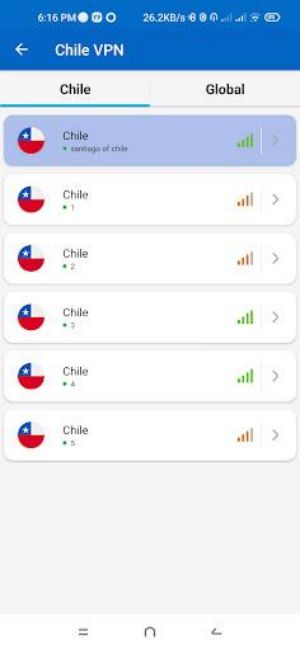 Chile VPN - Fast & secure