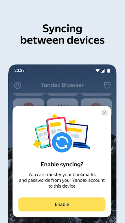 Yandex Browser for Android screenshot 1