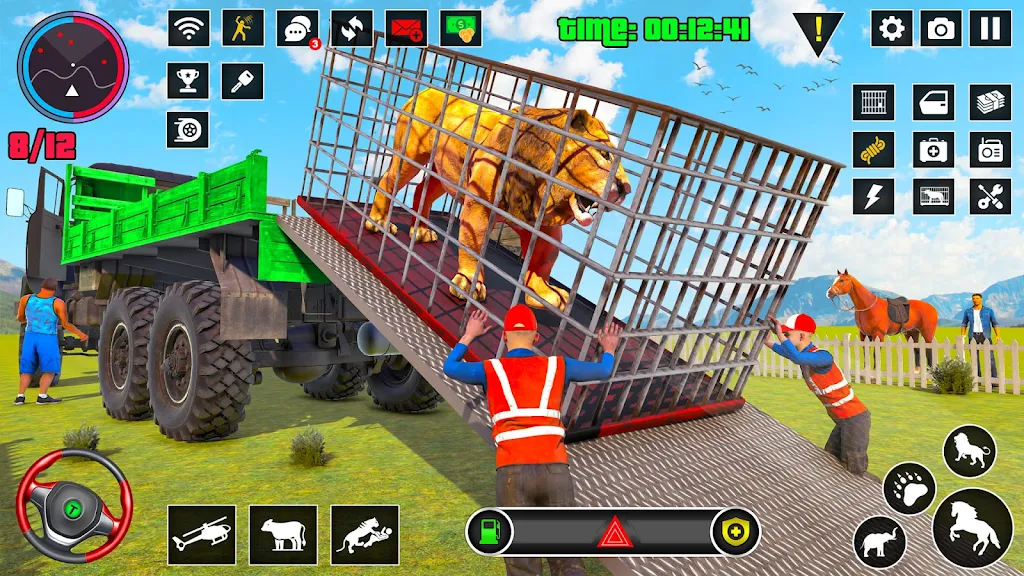 Wild Animals Truck Transport screenshot 2