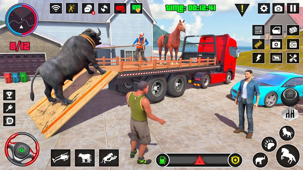 Wild Animals Truck Transport screenshot 4