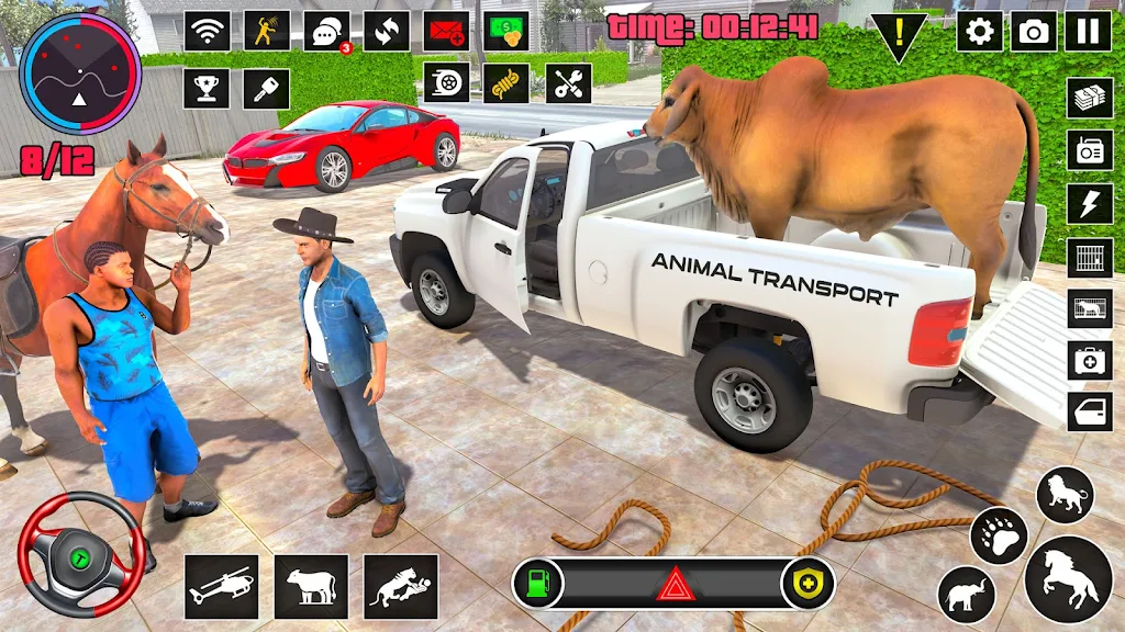 Wild Animals Truck Transport screenshot 1