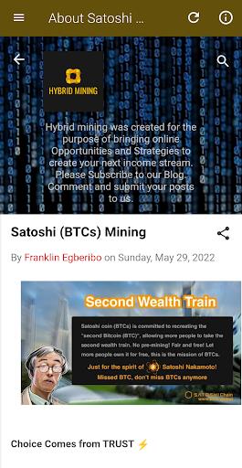 Satoshi BTCs Mining (Guide)