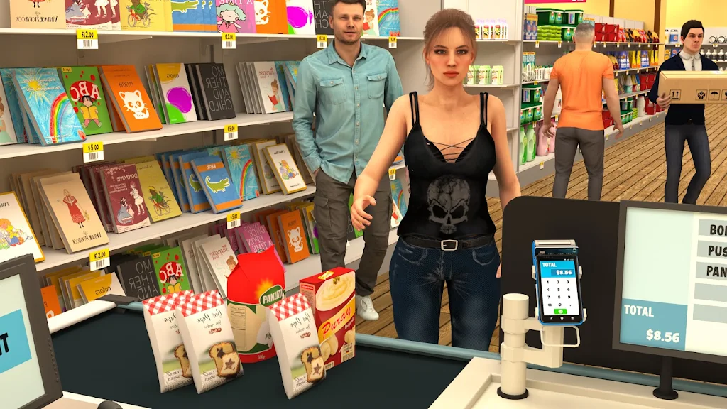 Supermarket Cashier Mall Games screenshot 3