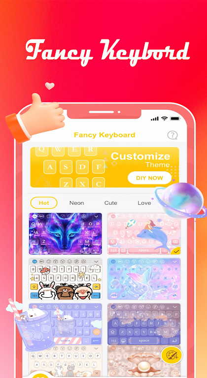 Fonts keyboard & Fancy Text screenshot 1