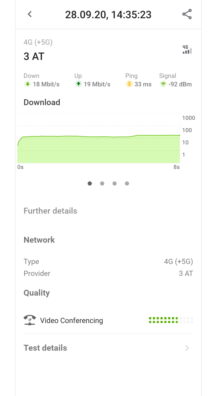 RTR-NetTest 3G/4G/5G IPv4/6 screenshot 2