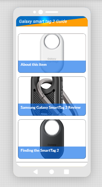 Galaxy Smart Tag 2 App Hints screenshot 1