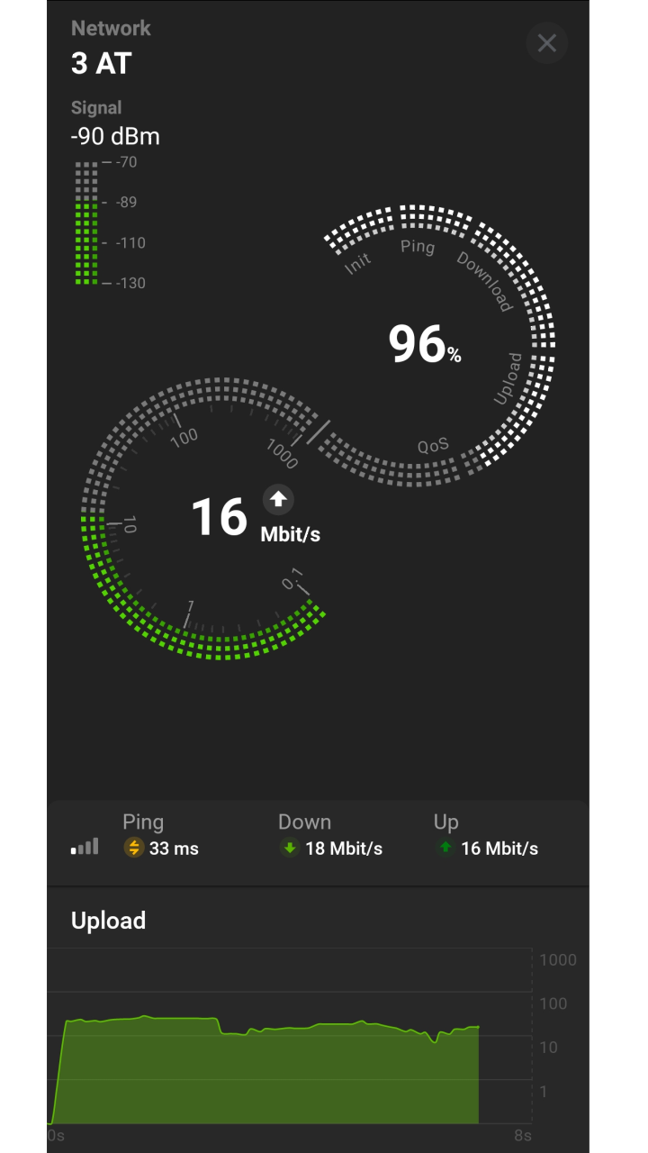 RTR-NetTest 3G/4G/5G IPv4/6 screenshot 1