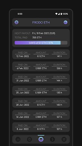 Ethermine monitor - Headminers screenshot 3