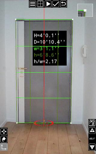 3D Measurement App - Plumb-bob screenshot 1