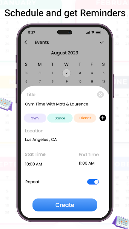 Calendar - Schedule Planner screenshot 2