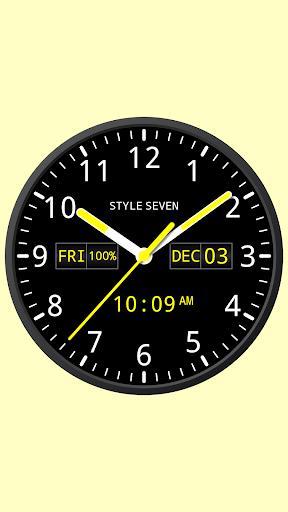 Analog Clock Widget Plus-7 screenshot 4