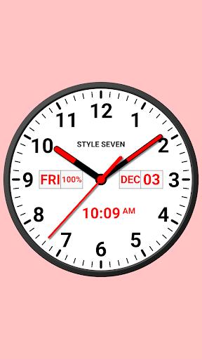 Analog Clock Widget Plus-7 screenshot 3