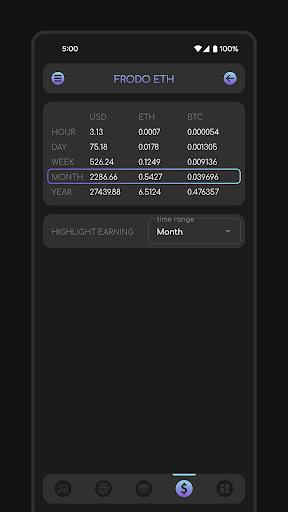 Ethermine monitor - Headminers screenshot 4