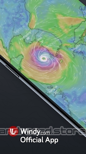 Windycom Weather Radar Satellite and Forecast screenshot 1