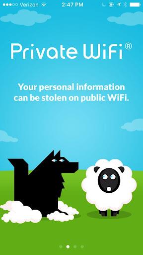 Private WiFi – A Secure VPN screenshot 2