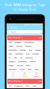 Hashtags - for likes for Instagram screenshot 3