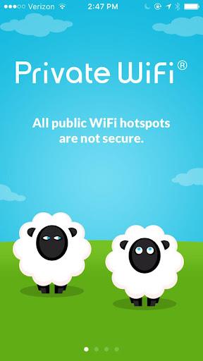 Private WiFi – A Secure VPN screenshot 1