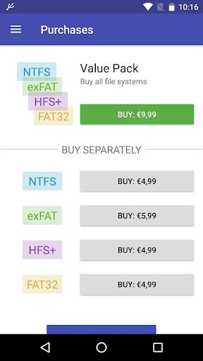 exFAT/NTFS for USB by Paragon screenshot 1