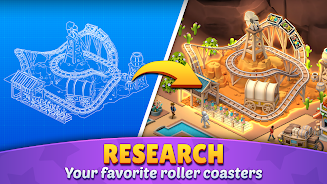 Roller Coaster Life Theme Park screenshot 2