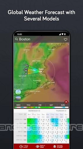 Windycom Weather Radar Satellite and Forecast screenshot 4