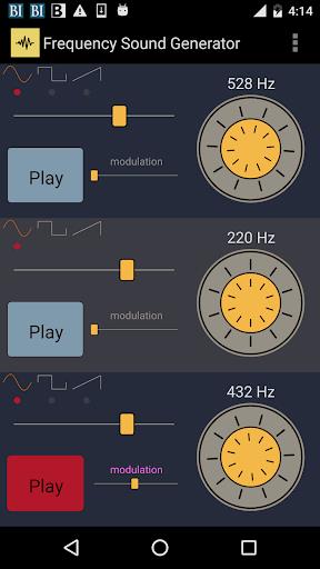 Frequency Sound Generator screenshot 1