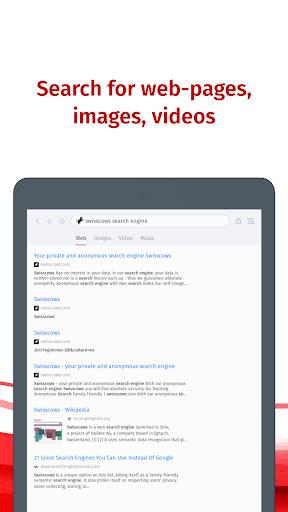 Swisscows Private Search screenshot 2