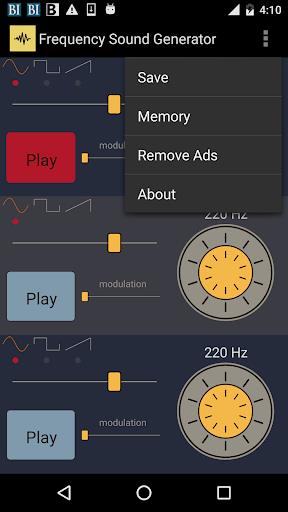 Frequency Sound Generator screenshot 3